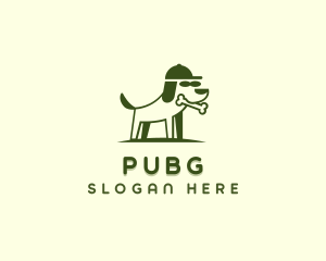 Pet Dog Bone Logo