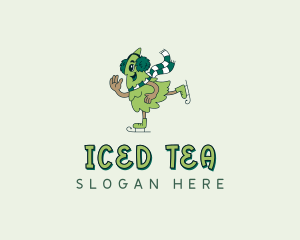 Ice Skating Tree logo design