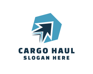 Arrow Logistics Courier  logo design