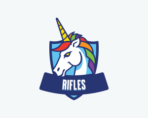 Gaming Pride Unicorn Logo
