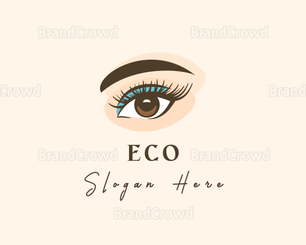 Eyelash Extension Beauty Salon Logo