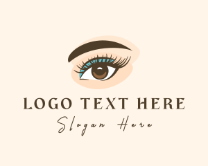 Beauty Vlogger - Eyelash Extension Beauty Salon logo design