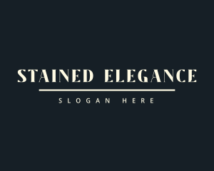 Elegant Modern Business logo design