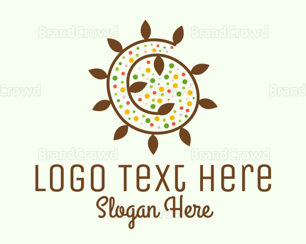 Natural Organic Swirl Logo