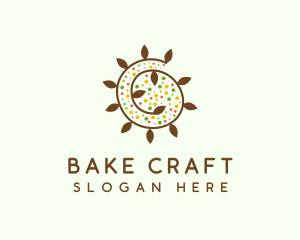 Natural Organic Swirl logo design