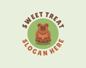 Bear Stuffed Toy logo design