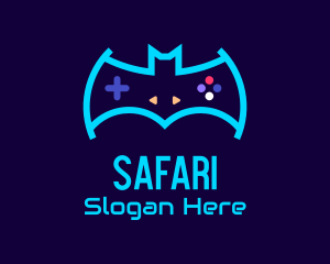 Bat Gaming Controller Logo