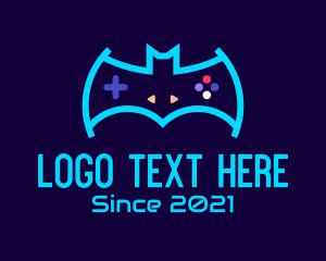 Application - Bat Gaming Controller logo design