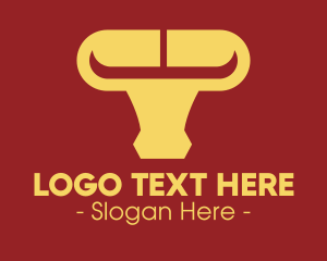Texas - Medical Bull Capsule logo design