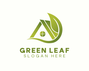 House Plant Leaves logo design