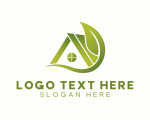 Nature Conservation - House Plant Leaves logo design