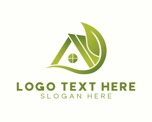 House Plant Leaves Logo