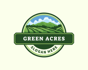 Farm Acre Field  logo design