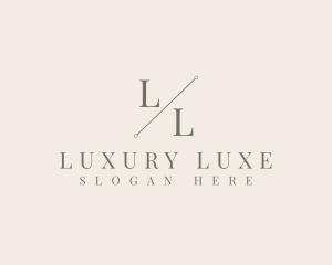 Premium Luxury Company logo design