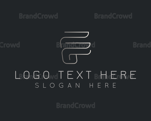 Elegant Luxurious Business Letter F Logo