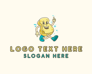 Sponge - Cleaning Sponge Disinfection logo design