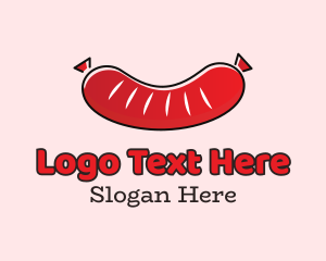 Red Meat Sausage Logo