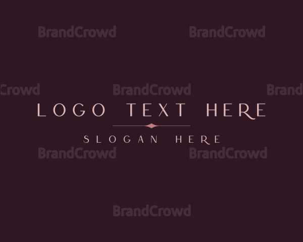 Modern Luxury Lifestyle Logo