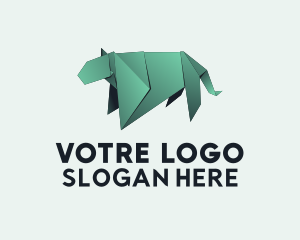 Tiger Paper Origami  Logo
