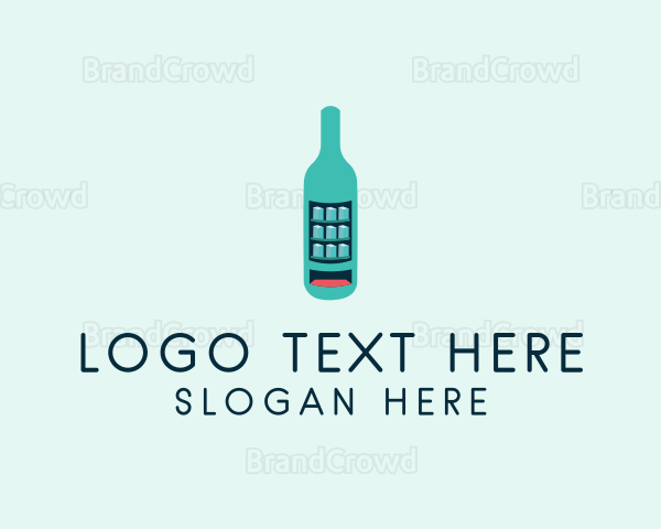 Bottle Beverage Vending Logo