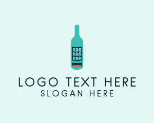 Snack - Bottle Beverage Vending logo design