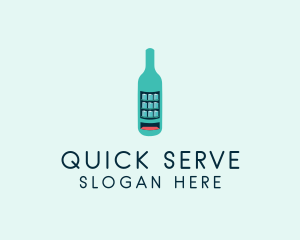 Convenience - Bottle Beverage Vending logo design