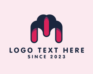 Letter M - Creative Modern Architecture logo design