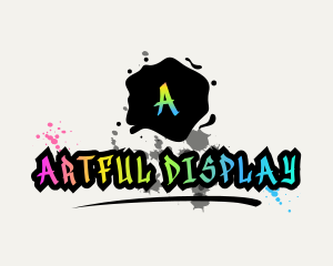 Graffiti Mural Art logo design