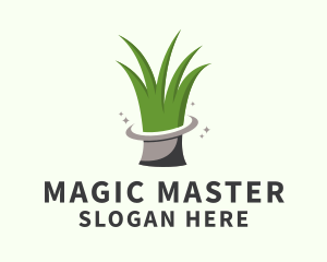 Magic Grass Garden logo design