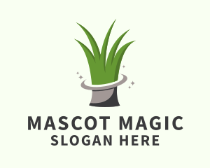 Magic Grass Garden logo design