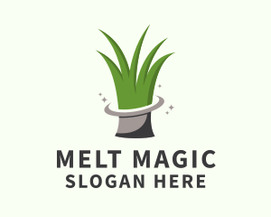 Magic Grass Garden logo design