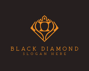 Luxury Crown Diamond logo design