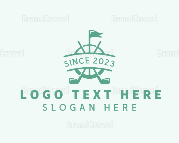 Golf Club Flag Logo