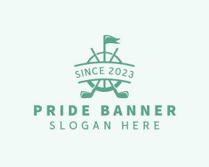 Flag - Golf Club Flag logo design