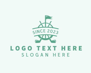 Golf Club Flag Logo