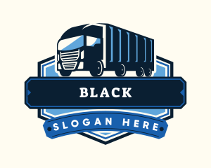 Express - Dump Truck Vehicle logo design
