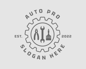 Equipment - Gear Repair Tools logo design