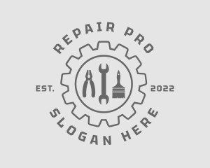 Gear Repair Tools logo design