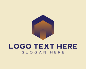 Abstract - Realty Business Hexagon logo design
