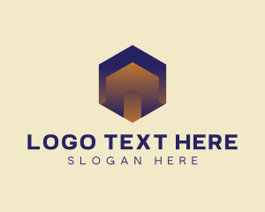 Business - Realty Business Hexagon logo design