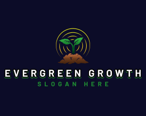 Leaf Plant Seedling logo design