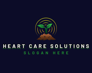 Leaf Plant Seedling logo design