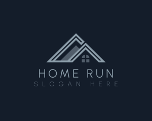 Realty Home Roofing logo design