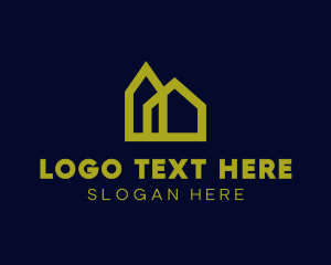 Home - Generic Realtor House logo design