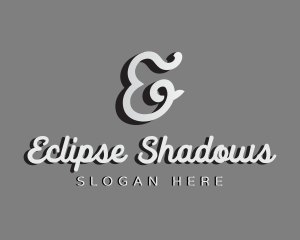 Shadow - Generic Cursive Shadow Letter E logo design