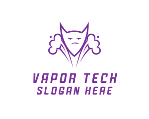 Vapor - Devil Smoke Vape logo design
