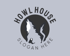 Howl - Wolf Howl Hunting logo design