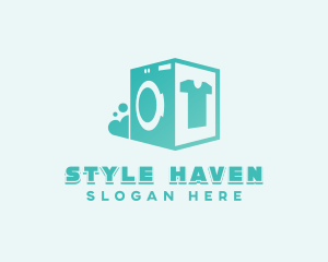 Laundromat - Laundromat Clothes Washing logo design