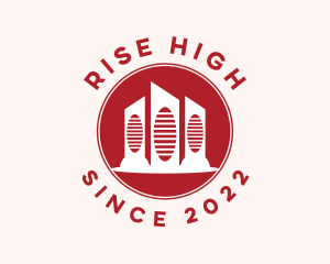 High Rise Architecture Property logo design