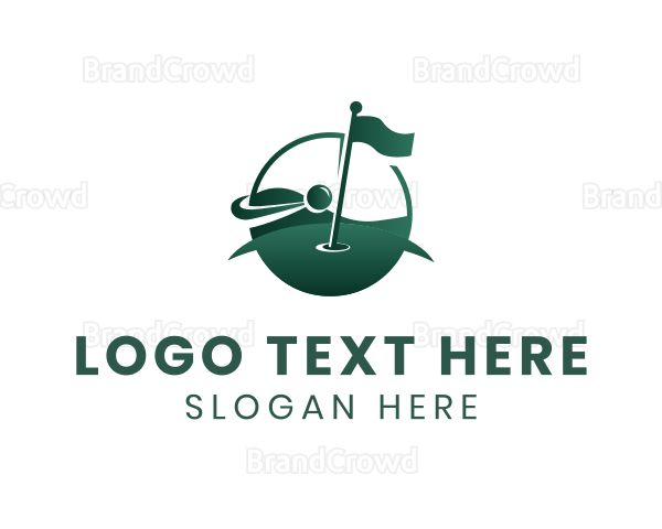 Golf Course Field Logo